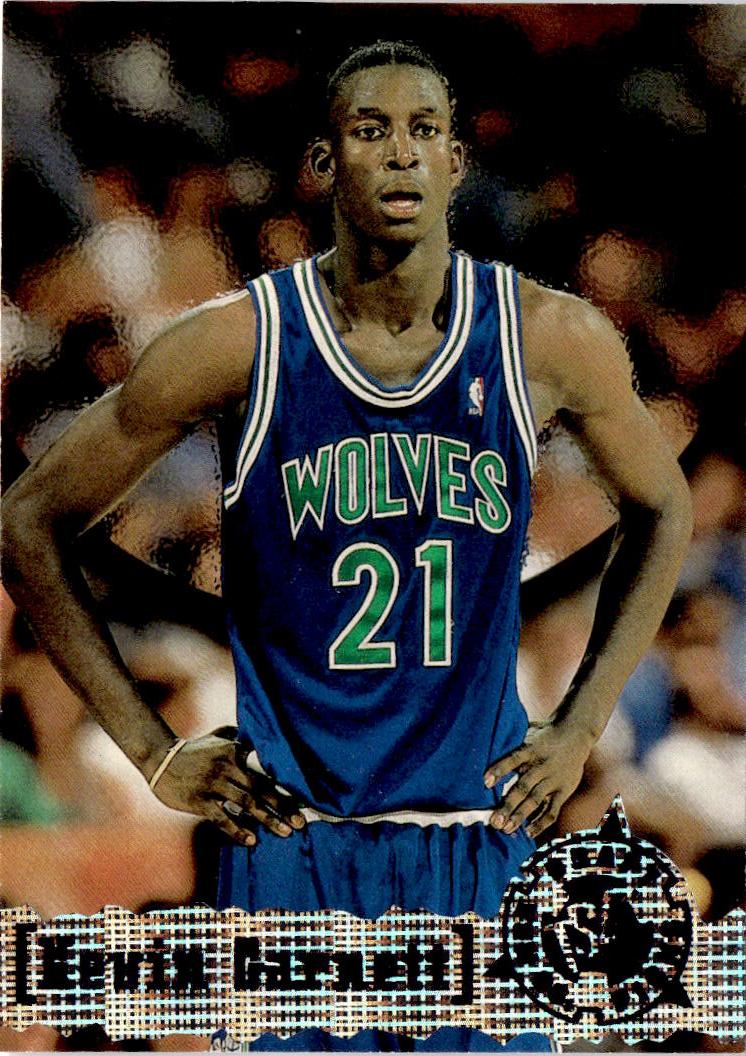 1995-96 Stadium Club #343 Kevin Garnett