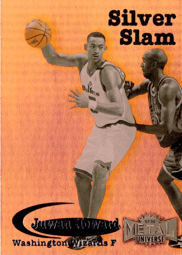 1997-98 Metal Universe #9 SS Juwan Howard Silver Slam