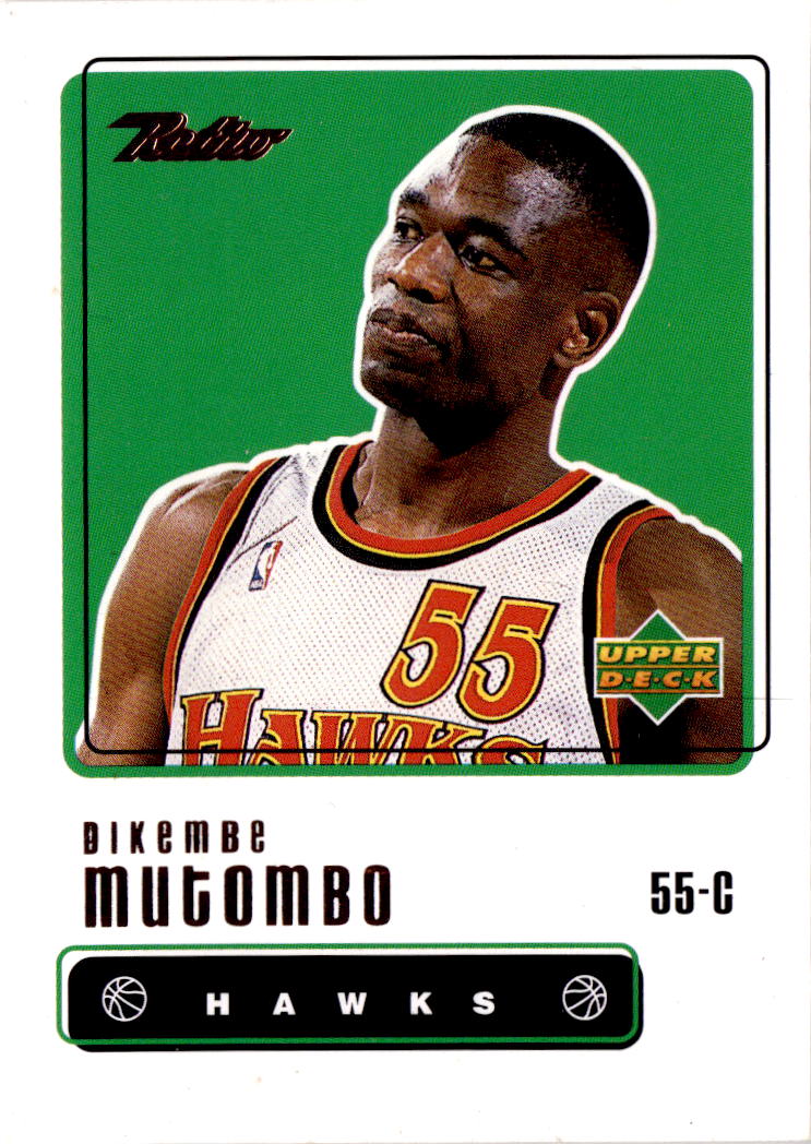 1999-00 Upper Deck Retro #26 Dikembe Mutombo