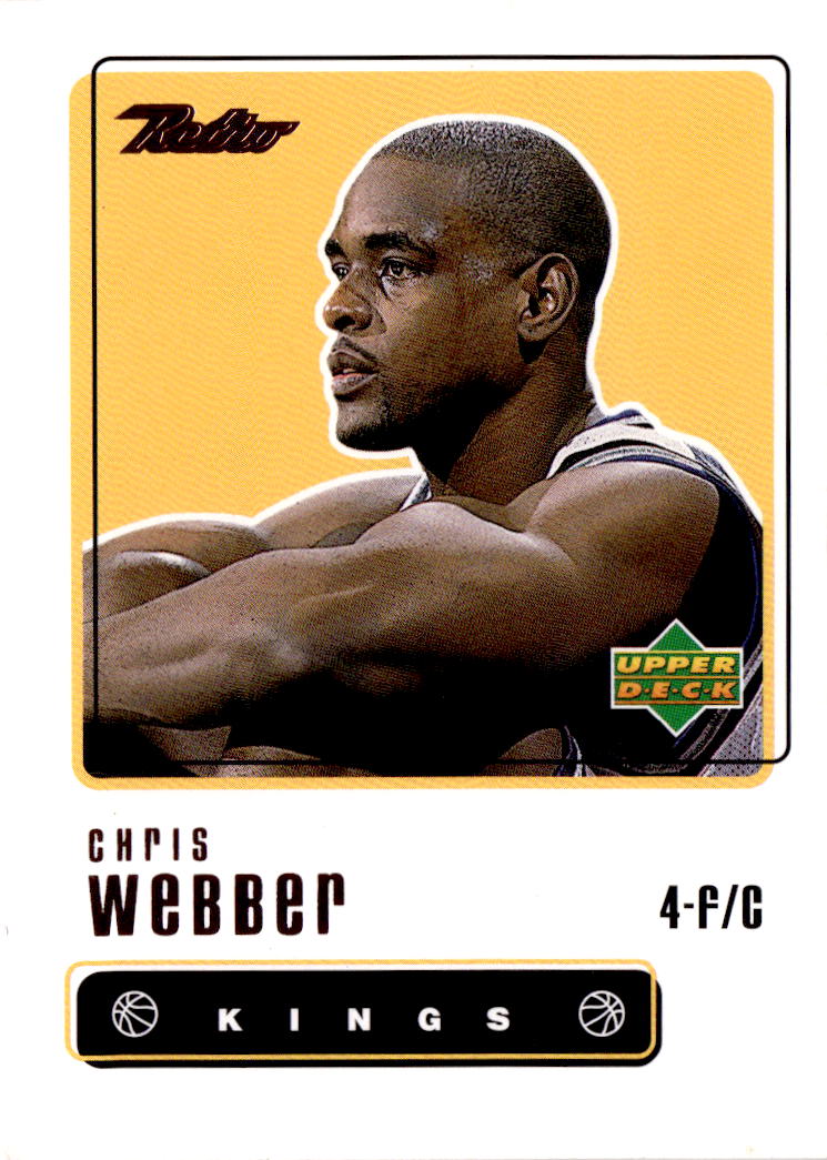 1999-00 Upper Deck Retro #4 Chris Webber