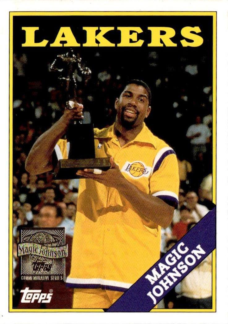 2000-01 Topps #MJ6 Magic Johnson Cards That Never Were