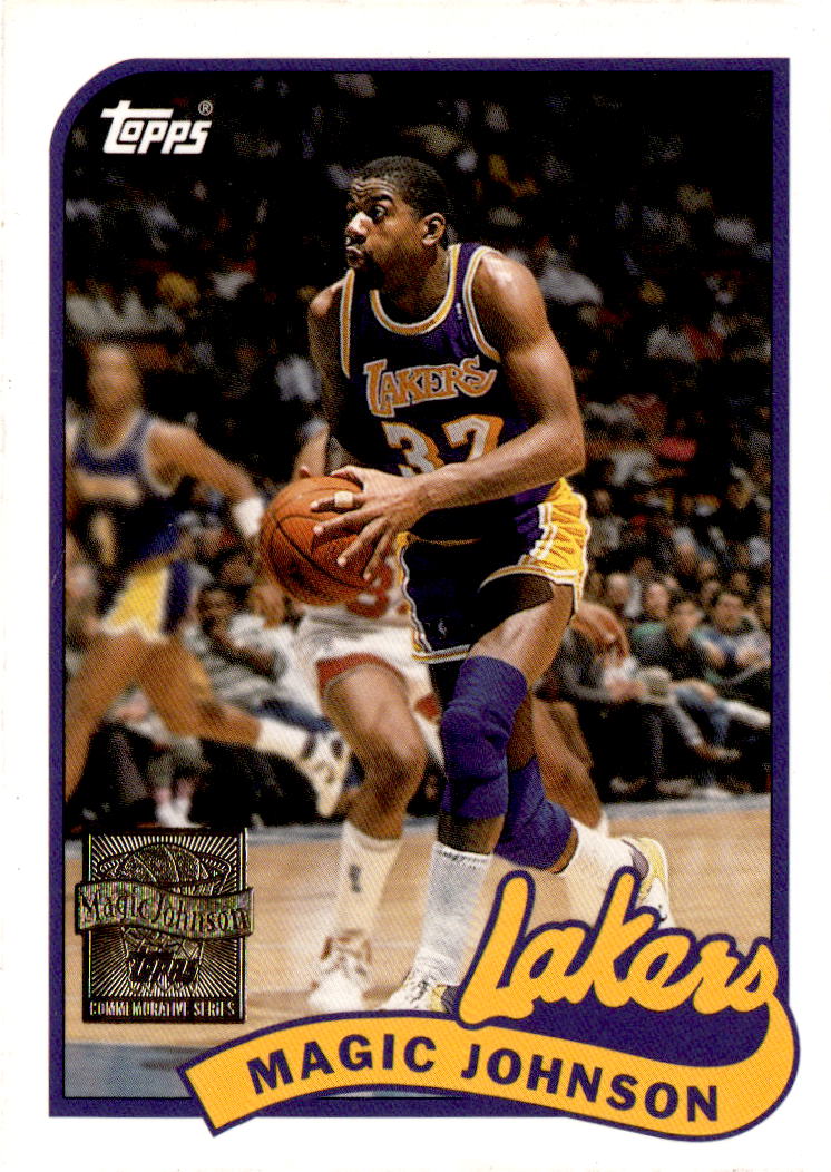 2000-01 Topps #MJ7 Magic Johnson Cards That Never Were