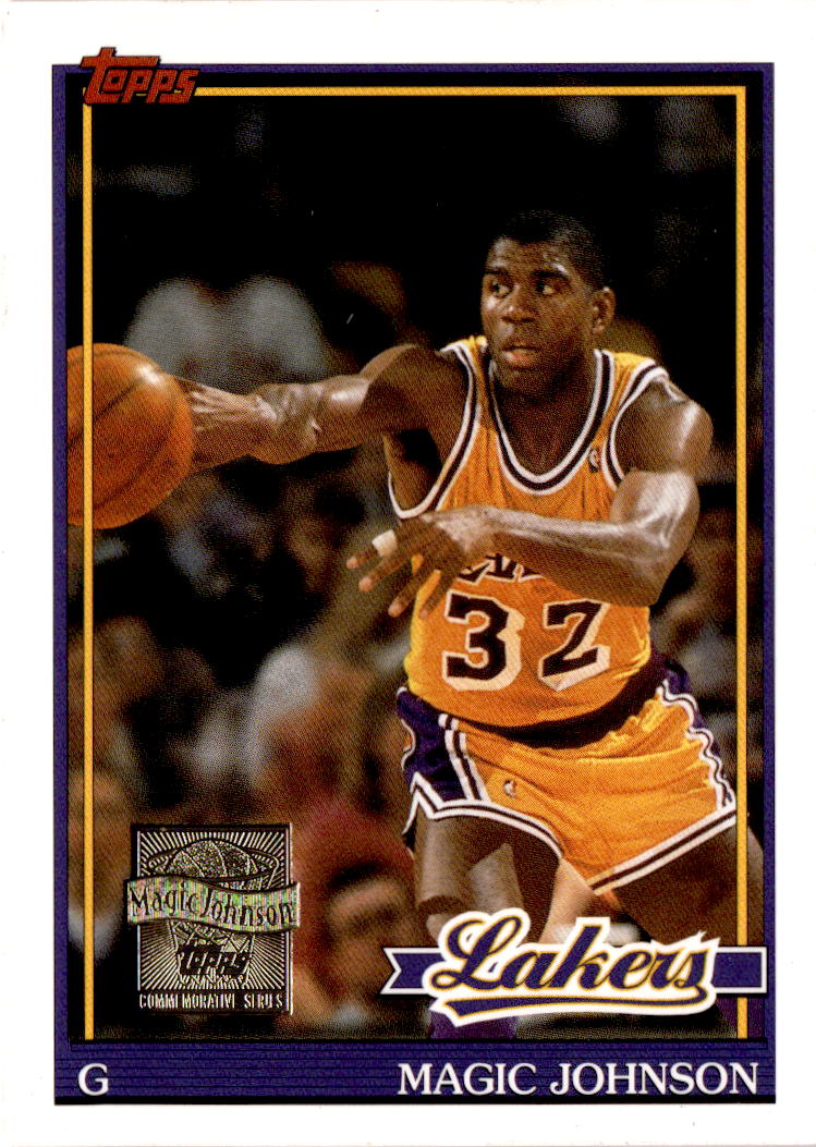 2000-01 Topps #MJ9 Magic Johnson Cards That Never Were