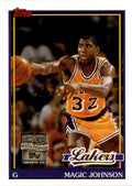2000-01 Topps #MJ9 Magic Johnson Cards That Never Were