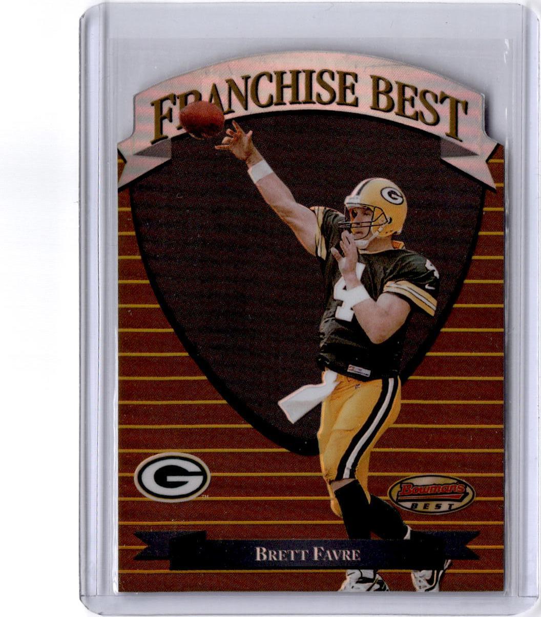 1999 Bowman's Best #FB5 Brett Favre Franchise Best
