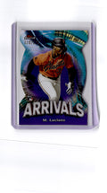 2024 Finest #A-15 Marco Luciano Arrivals Purple Refractors #/125