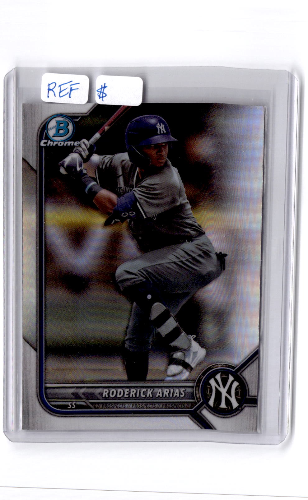 2022 Bowman Draft #BDC-79a Roderick Arias Chrome Refractor