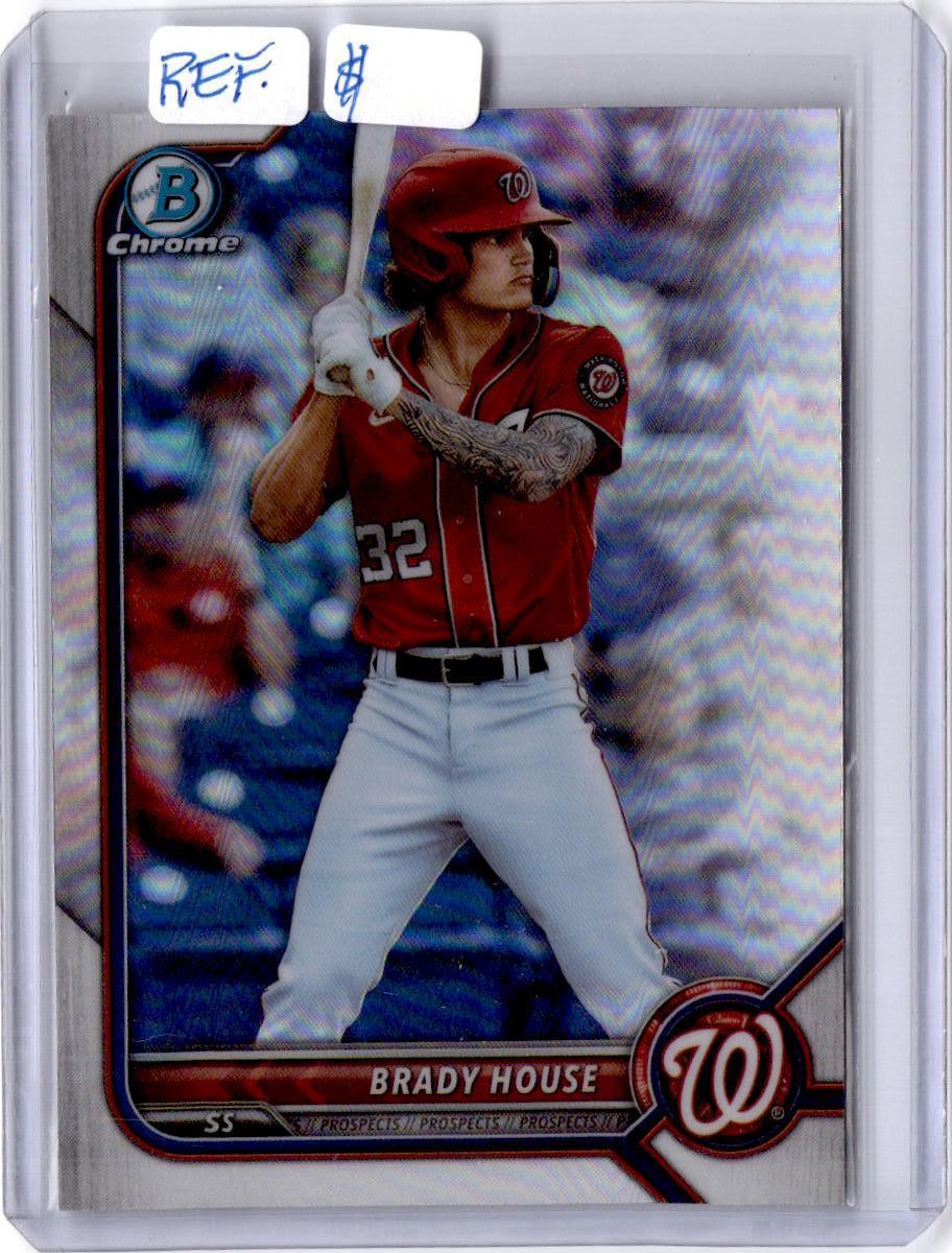 2022 Bowman Draft #BDC-144 Brady House Chrome Refractor