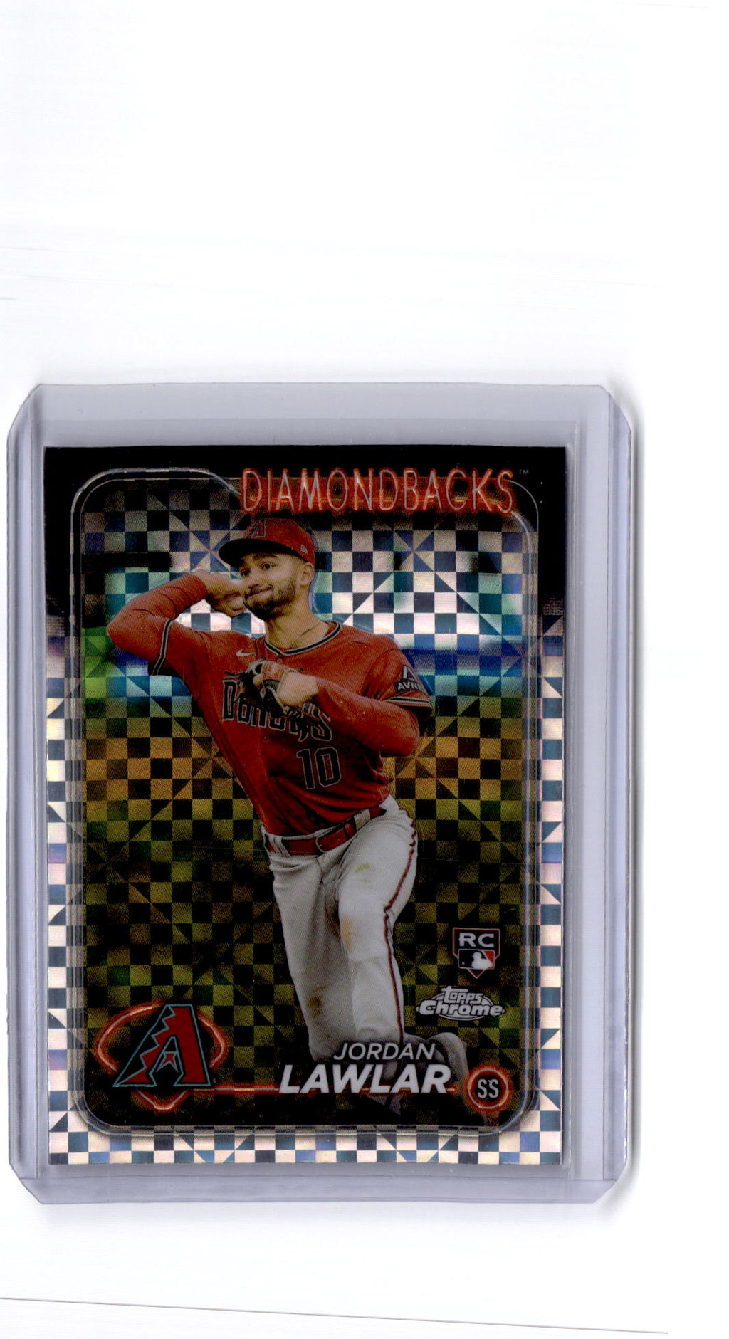 2024 Topps Chrome #229 Jordan Lawlar X-Fractors