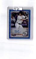 2020 Bowman Draft Daniel Cabrera Chrome Draft Pick Autographs Blue Wave/150