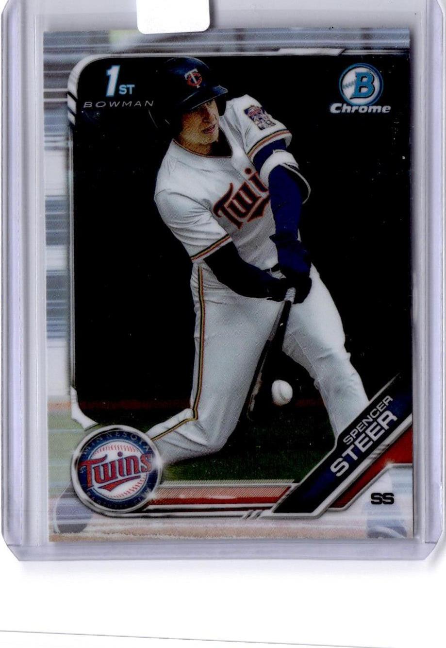 2019 Bowman Draft #BDC-153 Spencer Steer Chrome