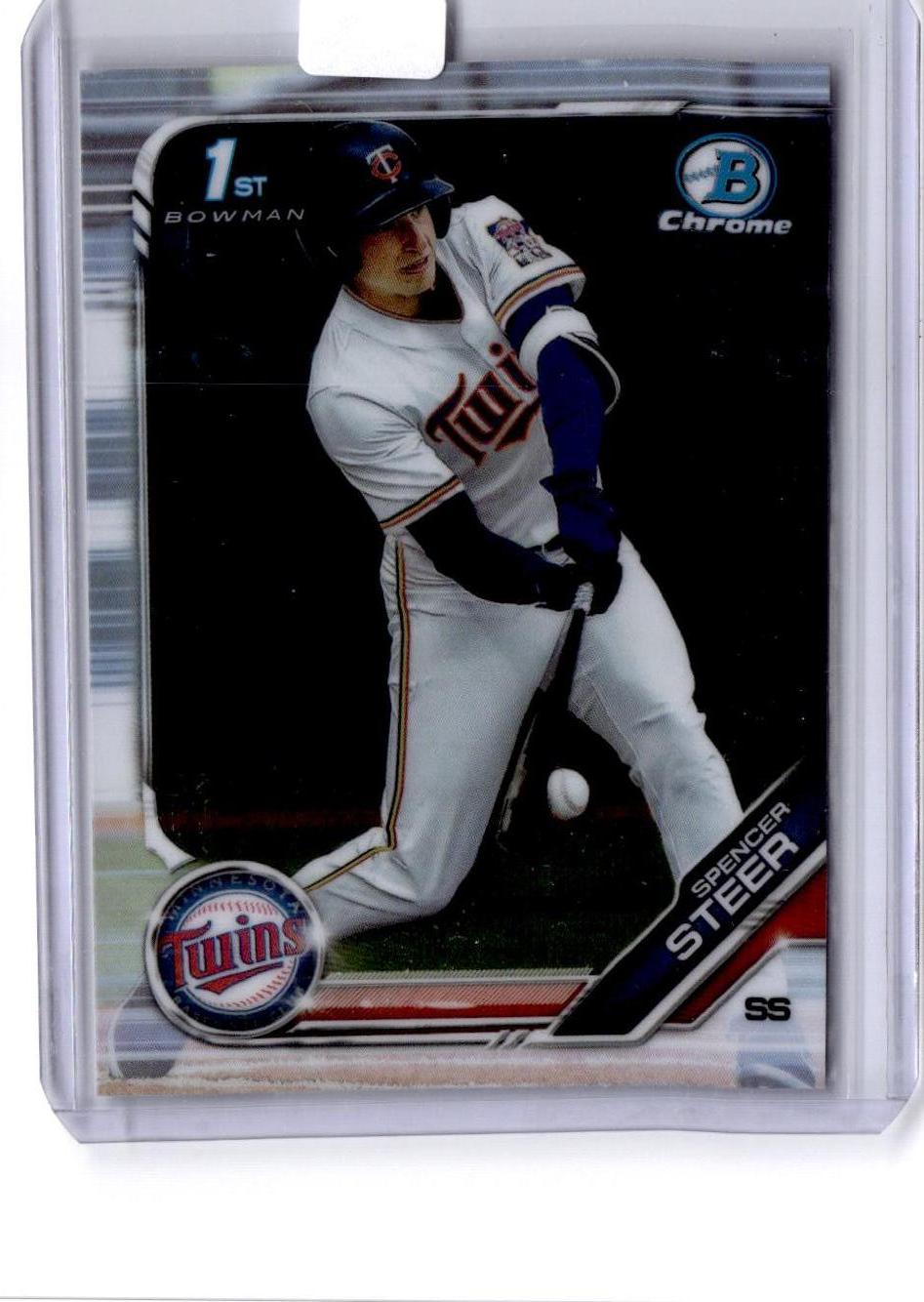 2019 Bowman Draft #BDC-153 Spencer Steer Chrome