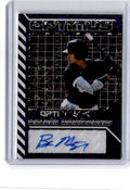 2025 Leaf Optichrome Braden Montgomery Autographs Prismatic Purple #/5
