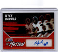 2025 Pro Set Metal #BA-NH1 Nyck Harbor Base Autographs Crystals Galaxy