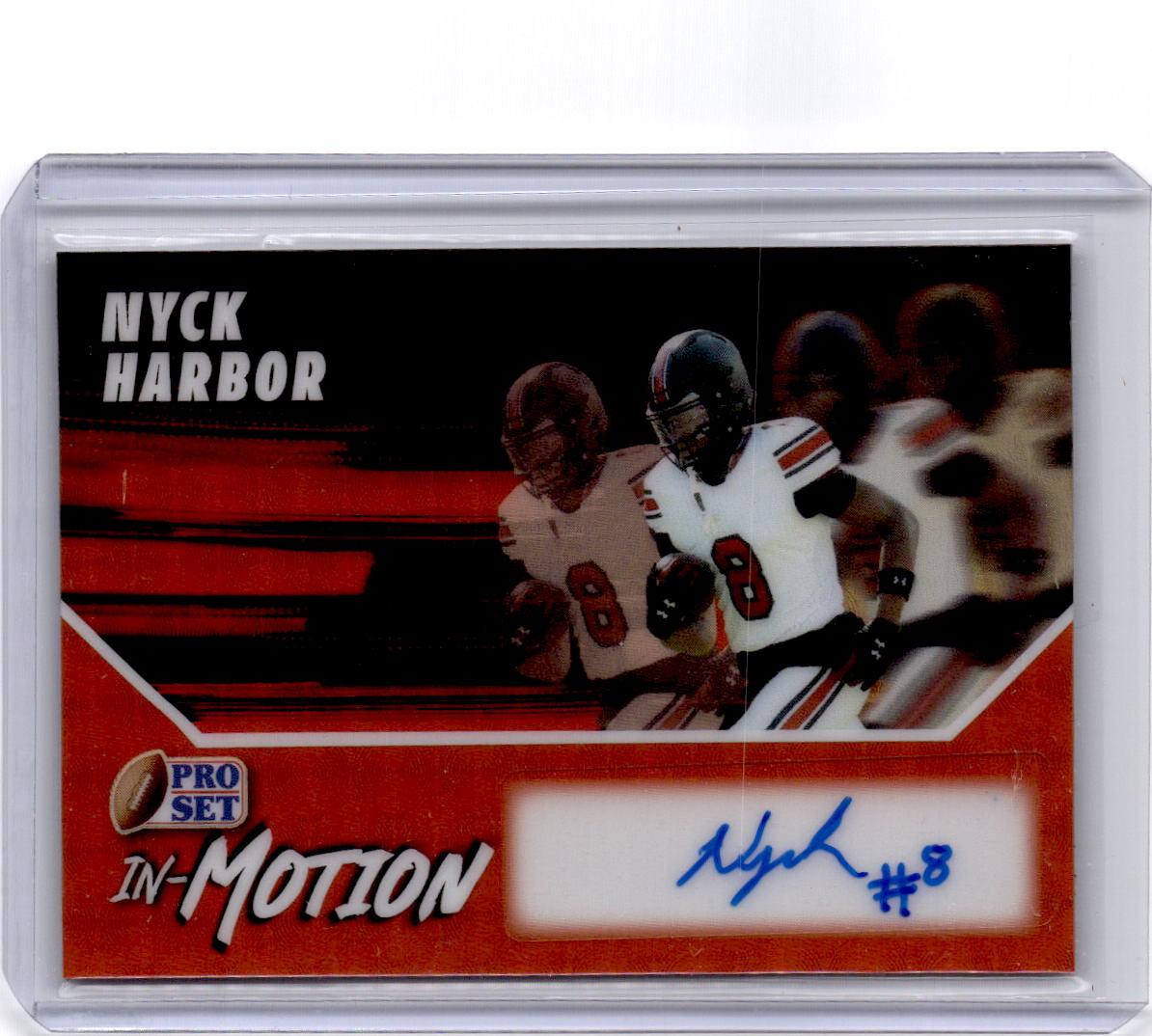 2025 Pro Set Metal #BA-NH1 Nyck Harbor Base Autographs Crystals Galaxy