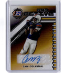 2025 Leaf Football Nation - Pure Talent Auto Crystal Gold #PA-CC1 Cam Coleman