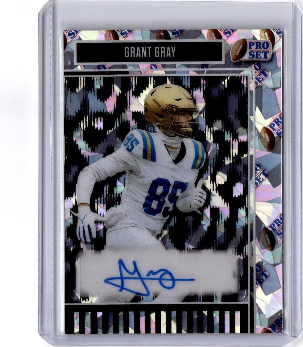 2025 Pro Set Metal #BA-GG1 Grant Gray Base Autographs Crystals Pro Set Border