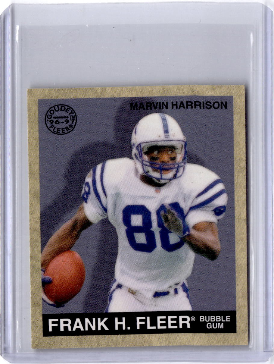 1997 Fleer Goudey #28 Marvin Harrison