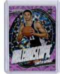 2025-26 Panini Prizm #5 Carter Bryant Kaleidoscopic Prizms Pink Scope #/125