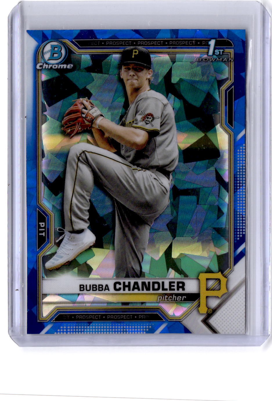 2021 Bowman Draft Sapphire Edition #BDC-41 Bubba Chandler