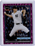 2026 Topps #T91-86 Cam Schlittler 1991 35th Anniversary Pink (Series One)