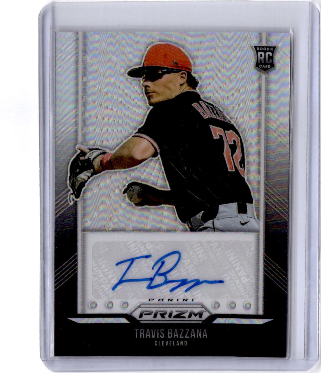 2026 Panini Prizm #TBS-TB Travis Bazzana Throwback Signatures Silver prizm