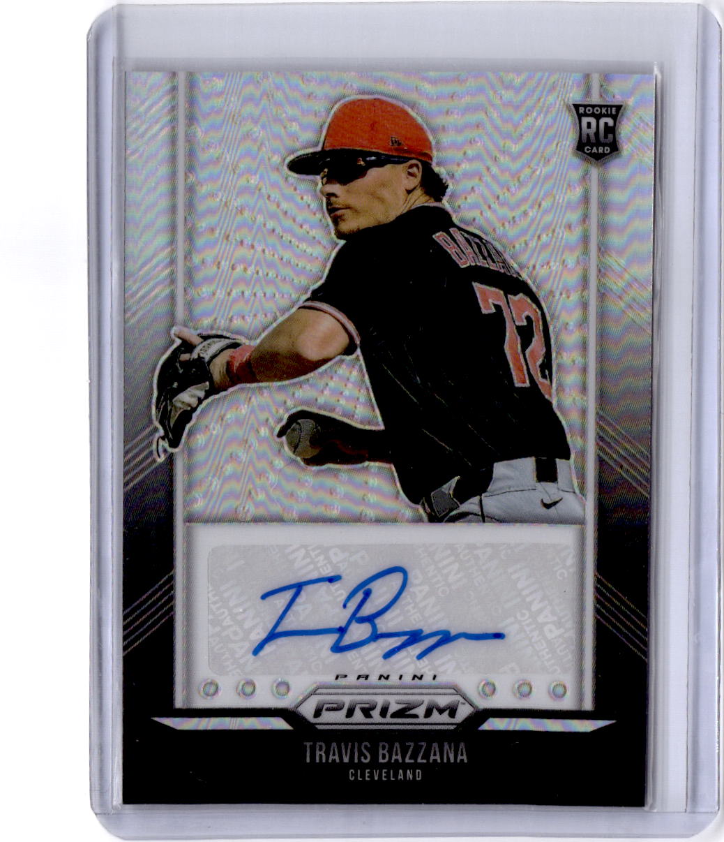 2026 Panini Prizm #TBS-TB Travis Bazzana Throwback Signatures Silver prizm