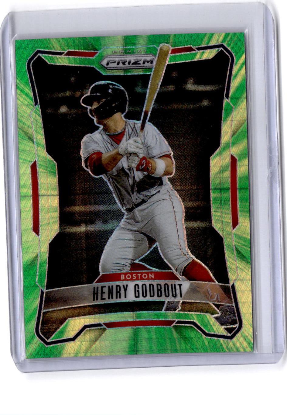 2026 Panini Prizm #219 Henry Godbout Hyper Prizm #/175