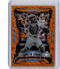 2026 Panini Prizm #133 Agustin Ramirez Orange Wave Prizm #/49