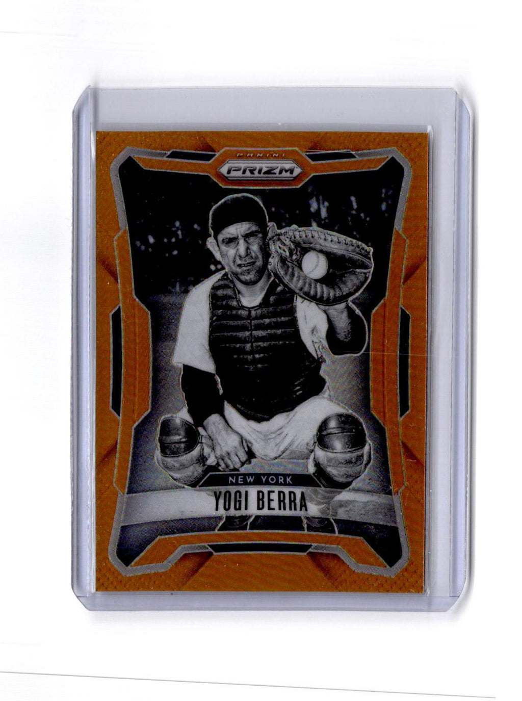2026 Panini Prizm #281 Yogi Berra Orange Prizm #/249
