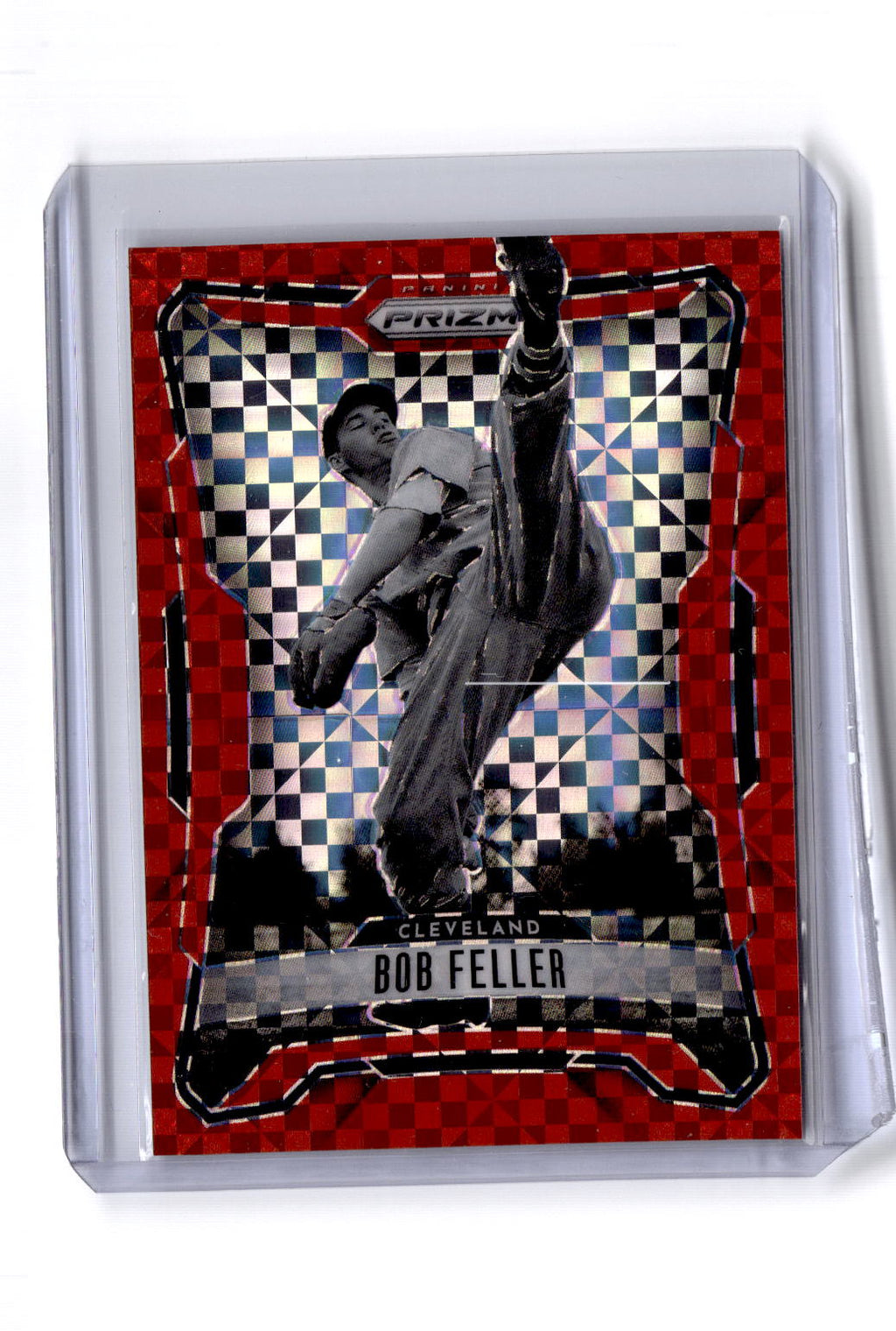 2026 Panini Prizm #294 Bob Feller Red Power Prizm #/99