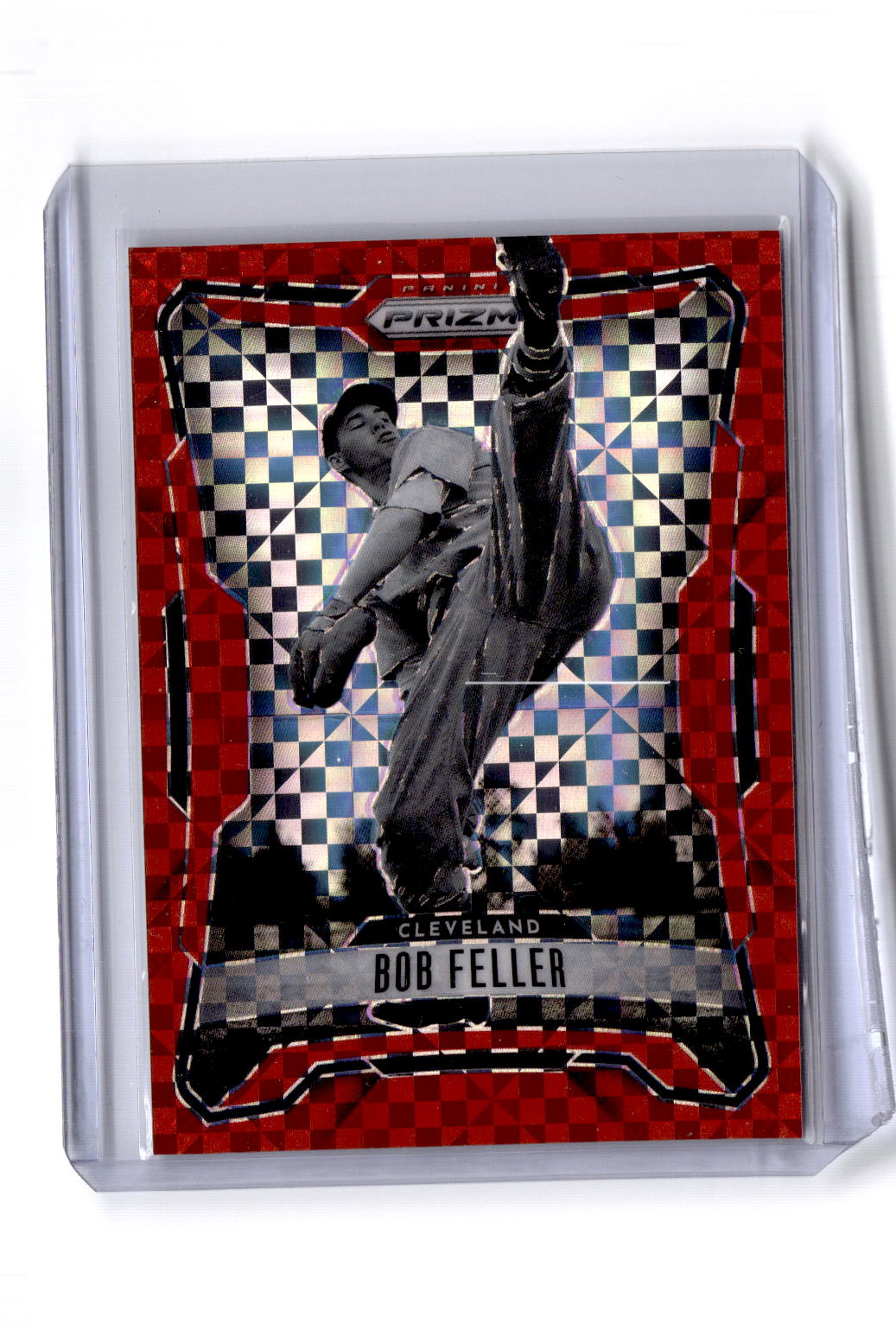 2026 Panini Prizm #294 Bob Feller Red Power Prizm #/99