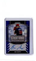 2024 Panini Prizm #SS-OM Owen Murphy Sensational Signatures Blue Prizms #/49