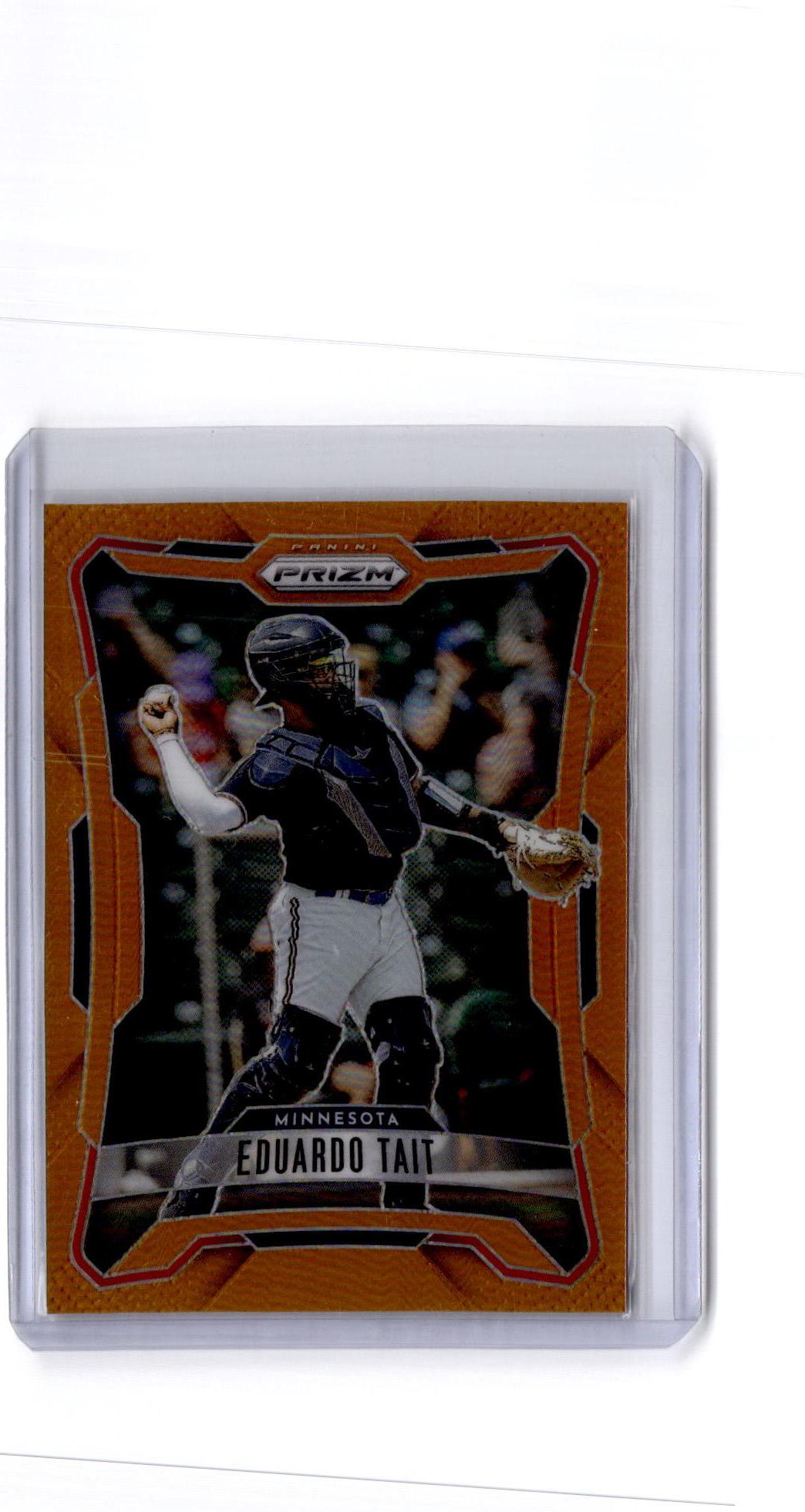 2026 Panini Prizm #32 Eduardo Tait Orange Prizm #/249