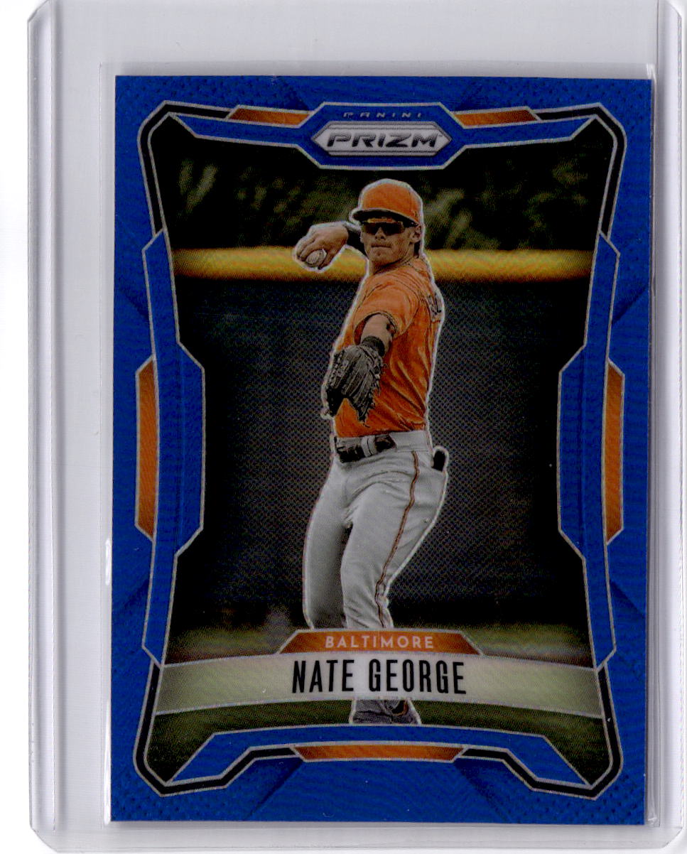 2026 Panini Prizm #24 Nate George Blue Prizm #/199