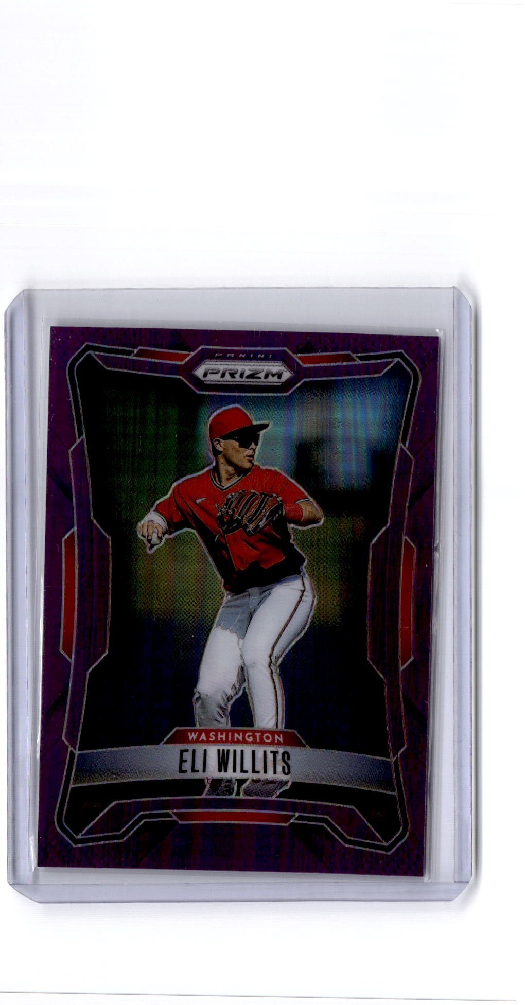 2026 Panini Prizm #269 Eli Willits Purple Prizm #/149