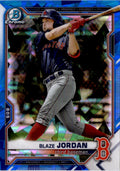 2021 Bowman Draft Sapphire Edition #BDC-182 Blaze Jordan