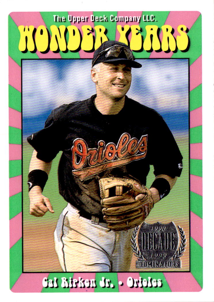 1999 Upper Deck #WY23 Cal Ripken Jr. Wonder Years