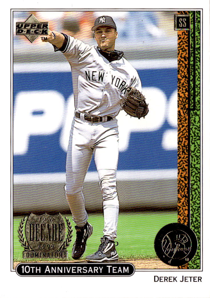 1999 Upper Deck #X25 Derek Jeter 10th Anniversary Team