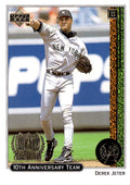 1999 Upper Deck #X25 Derek Jeter 10th Anniversary Team