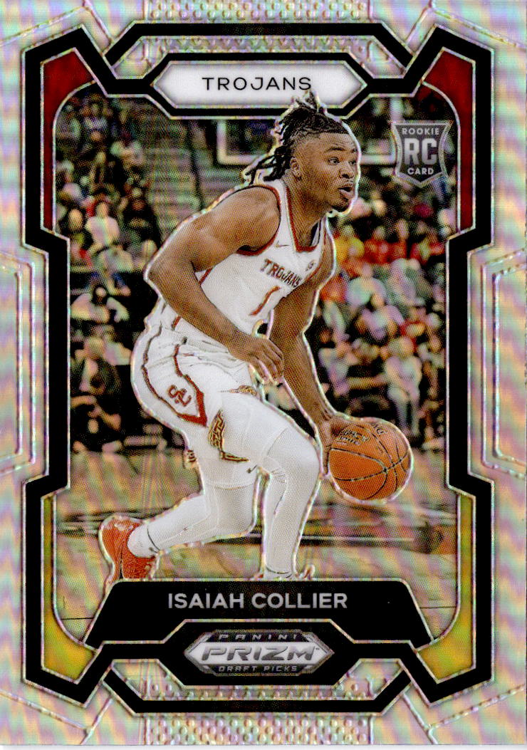 2024 Panini Prizm Draft Picks #2 Isaiah Collier Prizms Silver