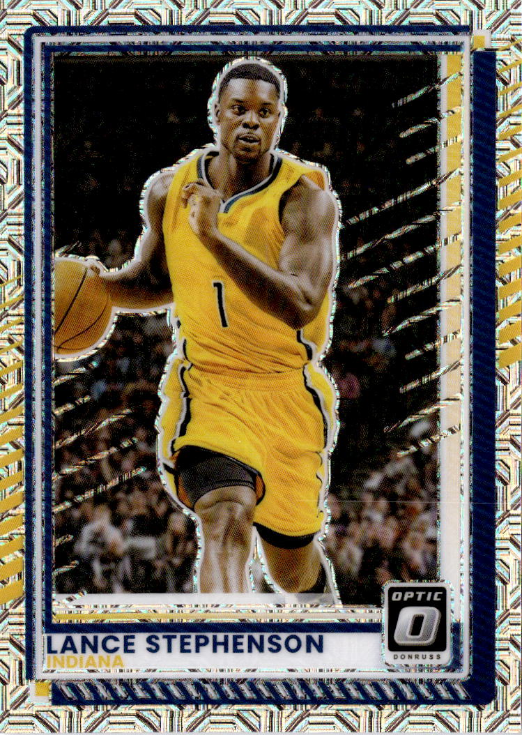2025-26 Donruss #183 Lance Stephenson Optic Mojo #/125