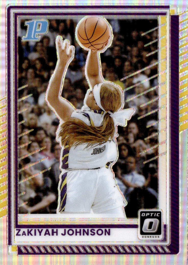 2025-26 Donruss #60 ZaKiyah Johnson Optic Holo