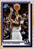 2025-26 Donruss #60 ZaKiyah Johnson Holo
