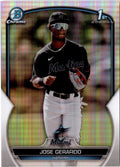 2023 Bowman Chrome #BCP-195 Jose Gerardo Prospects Refractor #/499