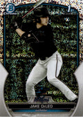 2023 Bowman Draft #BDC-158 Jake DeLeo Chrome Sparkle Refractor