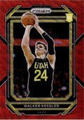2022-23 Panini Prizm #234 Walker Kessler Prizms Ruby Wave