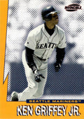 1999 Pacific Invincible #17b Ken Griffey Jr. Seismic Force : Action