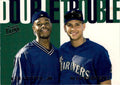 1997 Ultra #9 Ken Griffey, Jr. / Alex Rodriguez Double Trouble