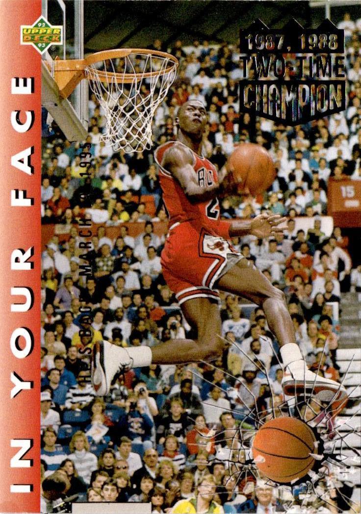 1992-93 Upper Deck #453b Michael Jordan